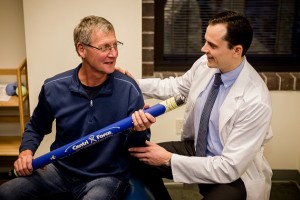 Dr. Cummins is the doctor of the future, caring for his patients by looking to the spine and the 