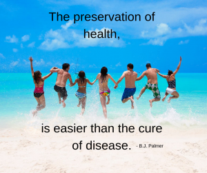 The preservation of health,