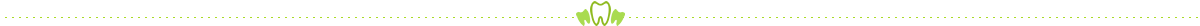 divider with green tooth icons