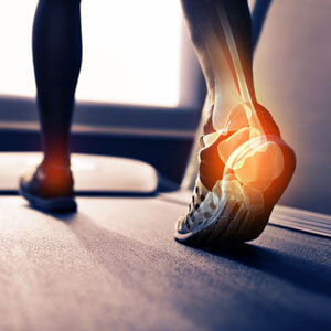 heel pain while walking